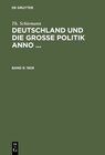 Buchcover Th. Schiemann: Deutschland und die große Politik anno ... / 1909