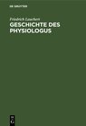 Buchcover Geschichte des Physiologus