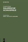 Buchcover Friedrich Kind: Malerische Schauspiele / Van Dyck's Landleben