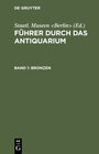 Buchcover Führer durch das Antiquarium / Bronzen