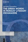 Buchcover The Greek Words in Persius’ Literary Programme