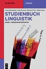 Buchcover Studienbuch Linguistik