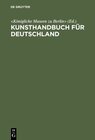 Buchcover Kunsthandbuch für Deutschland
