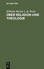Buchcover Über Religion und Theologie