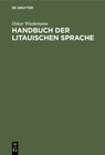 Buchcover Handbuch der litauischen Sprache