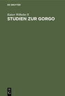 Buchcover Studien zur Gorgo