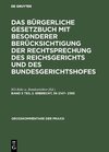 Buchcover Das Bürgerliche Gesetzbuch mit besonderer Berücksichtigung der Rechtsprechung... / Erbrecht, §§ 2147– 2385