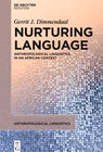Buchcover Nurturing Language