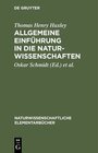 Buchcover Allgemeine Einführung in die Naturwissenschaften