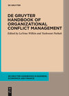 Buchcover De Gruyter Handbook of Organizational Conflict Management