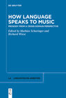 Buchcover How Language Speaks to Music