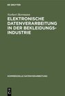 Buchcover Elektronische Datenverarbeitung in der Bekleidungsindustrie