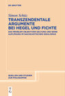 Buchcover Transzendentale Argumente bei Hegel und Fichte