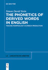 Buchcover The Phonetics of Derived Words in English