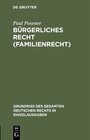 Buchcover Bürgerliches Recht (Familienrecht)