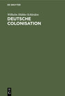 Buchcover Deutsche Colonisation