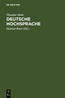 Buchcover Deutsche Hochsprache