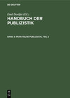 Buchcover Handbuch der Publizistik / Praktische Publizistik, Teil 2