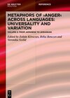 Buchcover Metaphors of ANGER across Languages / Metaphors of ANGER across Languages: Universality and Variation