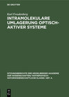 Buchcover Intramolekulare Umlagerung optisch-aktiver Systeme
