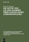 Buchcover Die Sätze von Lie und Gambier über Kurven eines Linienkomplexes