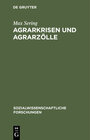 Buchcover Agrarkrisen und Agrarzölle