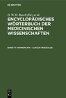 Buchcover Encyclopädisches Wörterbuch der medicinischen Wissenschaften / Homoplata - Iliacus musculus