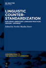 Buchcover Linguistic Counter-Standardization