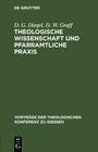 Buchcover Theologische Wissenschaft und pfarramtliche Praxis