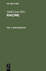 Buchcover Racine / Britannicus