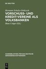 Buchcover Vorschuss- und Kredit-Vereine als Volksbanken