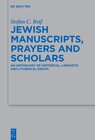 Buchcover Jewish Manuscripts, Prayers and Scholars