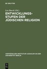 Buchcover Entwicklungsstufen der jüdischen Religion