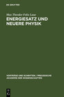 Buchcover Energiesatz und neuere Physik