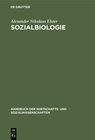 Buchcover Sozialbiologie