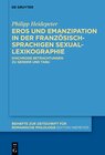 Buchcover Eros und Emanzipation in der französischsprachigen Sexuallexikographie
