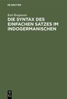 Buchcover Die Syntax des einfachen Satzes im Indogermanischen