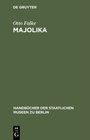 Buchcover Majolika