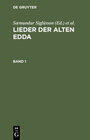 Buchcover Lieder der alten Edda / Lieder der alten Edda. Band 1