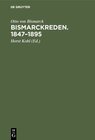 Buchcover Bismarckreden. 1847–1895