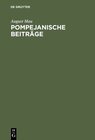 Buchcover Pompejanische Beiträge