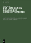 Buchcover Zur historischen Biologie des Erregers der pandemischen Influenza