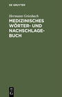 Buchcover Medizinisches Wörter- und Nachschlagebuch