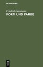 Buchcover Form und Farbe