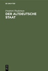 Buchcover Der altdeutsche Staat