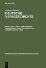 Buchcover Andreas Heusler: Deutsche Versgeschichte / Teil 1 und 2: Einführendes. Grundbegriffe der Verslehre, der altgermanische V