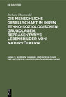 Buchcover Richard Thurnwald: Die menschliche Gesellschaft in ihren ethno-soziologischen... / Werden, Wandel und Gestaltung des Rec