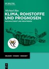 Buchcover Klima, Rohstoffe und Prognosen
