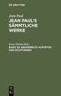 Buchcover Jean Paul: Jean Paul’s Sämmtliche Werke / Gesammelte Aufsätze und Dichtungen