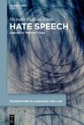 Buchcover Hate Speech